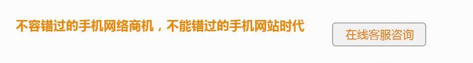 不容錯(cuò)過的手機(jī)網(wǎng)絡(luò)商機(jī)，不能錯(cuò)過的手機(jī)網(wǎng)站時(shí)代